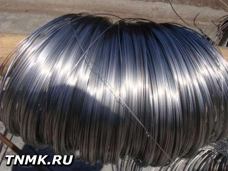 Проволока пружинная нержавеющая 0.61	мм 12х18н10т	ТУ 3-1002-77 купить в Тюмени