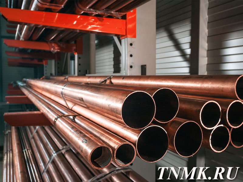 Труба медная 11х2.5 мм M1 ГОСТ 617-2006 купить в Тюмени