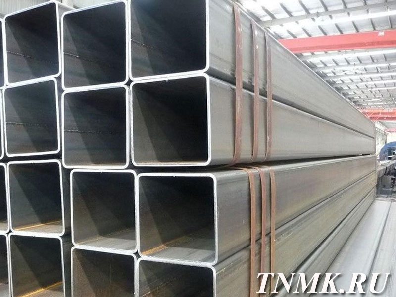 Труба профильная оцинкованная 160х160х9 мм ст. 20 купить в Тюмени