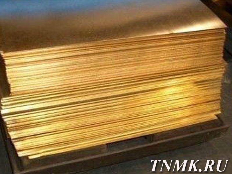 Лист бронзовый 10 мм БрХ купить в Тюмени