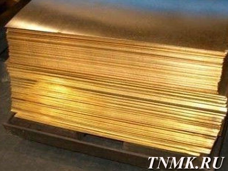Лист бронзовый 10 мм БрХ1 купить в Тюмени